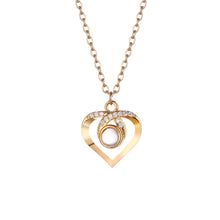 Lade das Bild in den Galerie-Viewer, LOANYA Personalisierte Fotoprojektionshalskette mit Zirkonia Necklaces Loanya Roségold 40 cm