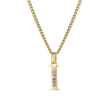 Lade das Bild in den Galerie-Viewer, LOANYA Buchstaben Kette mit Zirkoniasteinen Necklaces Loanya I 35