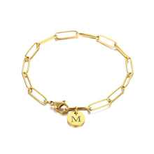 Lade das Bild in den Galerie-Viewer, LOANYA Chain Armband mit Initiale JOUELEI