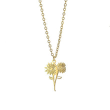 Lade das Bild in den Galerie-Viewer, LOANYA Geburtsblumen Kette Loanya 40 cm April