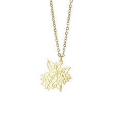 Lade das Bild in den Galerie-Viewer, LOANYA Geburtsblumen Kette Loanya 40 cm Dezember