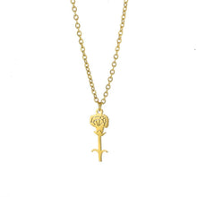 Lade das Bild in den Galerie-Viewer, LOANYA Geburtsblumen Kette Loanya 40 cm Januar