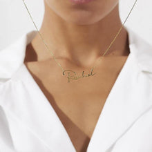 Lade das Bild in den Galerie-Viewer, LOANYA Namenskette aus deiner Handschrift Necklaces Loanya
