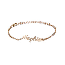 Lade das Bild in den Galerie-Viewer, LOANYA personalisierbares Armband Necklaces Loanya Roségold