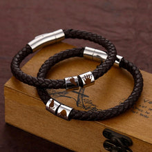 Lade das Bild in den Galerie-Viewer, LOANYA personalisiertes Lederarmband mit Abdrücken eConcept Store - Produkte für Dich