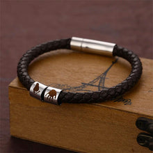 Lade das Bild in den Galerie-Viewer, LOANYA personalisiertes Lederarmband mit Abdrücken eConcept Store - Produkte für Dich