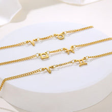 Lade das Bild in den Galerie-Viewer, LOANYA zwei Sternzeichen Halskette Necklaces Loanya