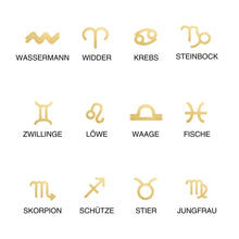 Lade das Bild in den Galerie-Viewer, LOANYA zwei Sternzeichen Halskette Necklaces Loanya