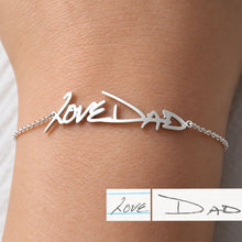 Lade das Bild in den Galerie-Viewer, Armband aus Deiner Handschrift
