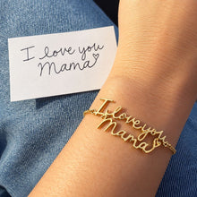 Lade das Bild in den Galerie-Viewer, Armband aus Deiner Handschrift

