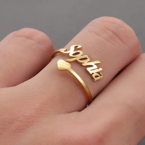 LOANYA Ring mit persönlicher Gravur eConcept Store - Produkte für Dich Gold 