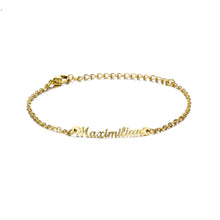 Lade das Bild in den Galerie-Viewer, LOANYA personalisierbares Armband Necklaces Loanya Gold 
